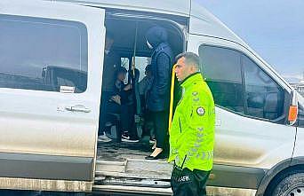 Cizrede okul servisleri denetlendi