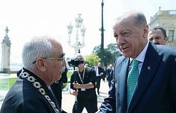Cumhurbaşkanı Erdoğan, Anayasa Mahkemesi Başkanı Özkayayı kabul etti