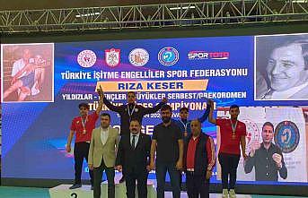 Denizlili güreşçi Türkiye şampiyonu oldu