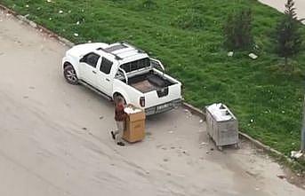 Dron ile tespit ettiler çevreyi kirletenlere ceza yağdırdılar