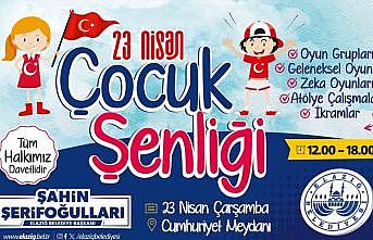 Elazığ Belediyesinden 23 Nisan çocuk şenliği