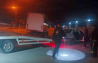 Ercişte trafik kazası: 1 yaralı