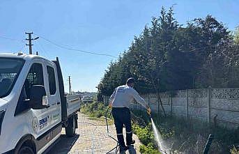 Erenler Belediyesi larva ilaçlama çalışmalarına başladı