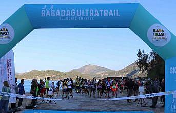 Fethiyede 3. Babadağ Ultra Maratonu başladı