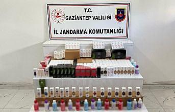 Gaziantepte 1 milyon TL değerinde kaçak parfüm ele geçirdi