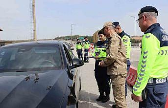 Gaziantepte jandarma ekipleri bayram tedbirlerini sürdürüyor