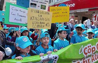 Gebzeli öğrencilerden Sıfır Atık Projesine destek yürüyüşü