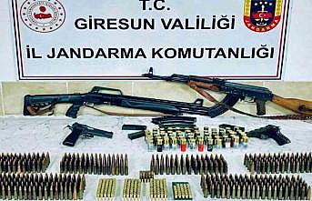 Görelede cephanelik gibi eve jandarma baskını