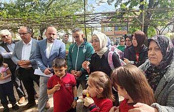 Güvenlik önlemlerinin yetersiz olduğu yol mahalleliyi çileden çıkardı