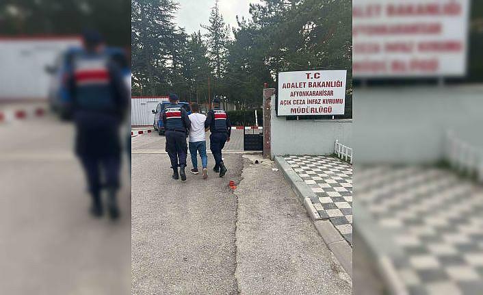Hapis cezasıyla aranan şahsı jandarma yakaladı