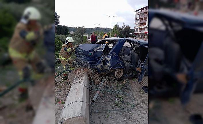 Hurdaya dönen Tofaştaki 4 kişi yaralandı