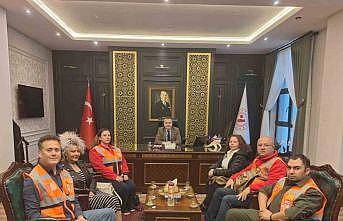 İdaSar Arama Kurtarma Derneğinden Edremit Kaymakamı Odabaşa ziyaret