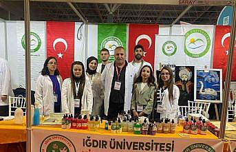 Iğdır Üniversitesinin ürettiği ürünler Doğu Anadolu Kariyer Fuarında