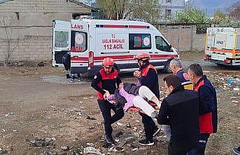 Iğdırda trafik kazası: 2 yaralı