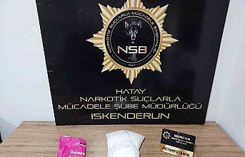 İskenderunda 2 kilogram metamfetamin maddesi ele geçirildi