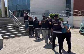 İskenderunda aranan 5 kişi yakalandı