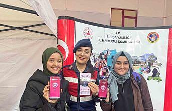 Jandarma, gençlere KADES ve şiddete karşı mücadele eğitimi verdi