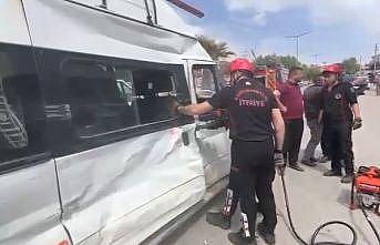 Kahramanmaraşta trafik kazası: 6 yaralı