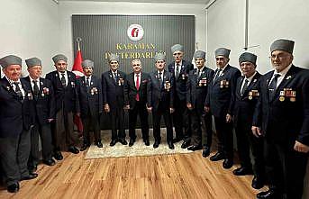 Karaman Defterdarlığı Kıbrıs gazilerini ağırladı