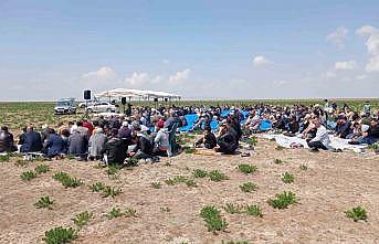 Karapınarda kuraklık nedeniyle yağmur duası yapıldı