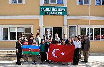 Kardeş ülke Azerbaycandan Çameliye anlamlı ziyaret