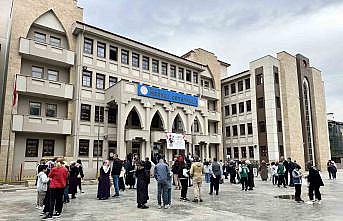 Kastamonuda öğrencilerin bursluluk sınavı heyecanı