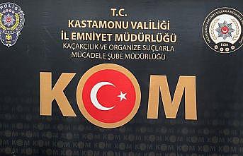 Kastamonuda silah operasyonu: 4 gözaltı