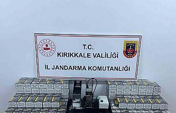 Kırıkkalede binlerce makaron ele geçirildi
