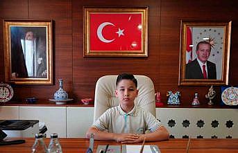 Küçük başkanın talimatı hemen yerine getirildi