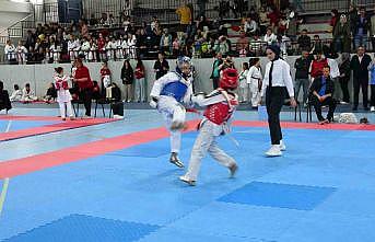 Kütahyada Minikler Taekwondo Yarışmaları ilgi gördü