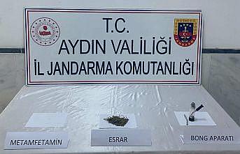 Kuyucakta şüpheli araçta uyuşturucu ele geçirildi