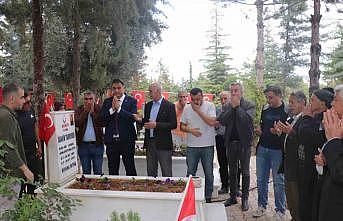 Malatya Gazi ve Şehit Aileleri Derneğinde bayrak değişimi