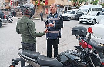 Manisada 33 motosiklet trafikten men edildi