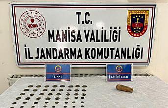 Manisada 76 sikke ele geçirildi