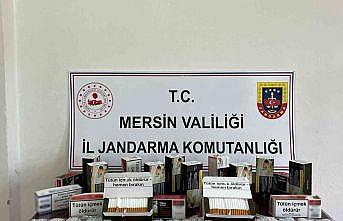 Mersinde kaçak sigara ticareti yapan bir şüpheli yakalandı