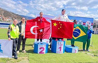 Mersinli sporcu dünya 2ncisi oldu