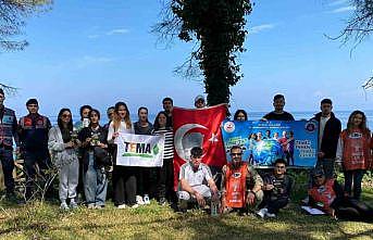 Milli Parkta öğrencilere orman yangını bilgilendirmesi