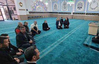 Müftü İmamoğlu ibadete yeni açılan camide vaaz verdi