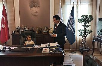 Muğlada Başkanlık koltuğu çocuklara emanet
