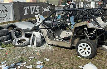 Nazillideki pistte yaşanan kazada yaralanan iş adamı hayatını kaybetti