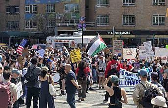 New Yorkta binlerce kişi Başkan Trumpı protesto etti
