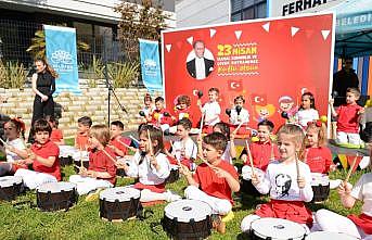 Nilüferin kreşlerinde 23 Nisan coşkusu
