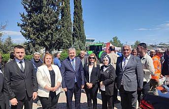 Osmaniyede çiftçilere zeytin fidanı ve soya tohumu dağıtımı yapıldı