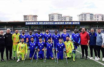 Şahinbey Amputeden şampiyonluk yolunca önemli galibiyet: 2-1