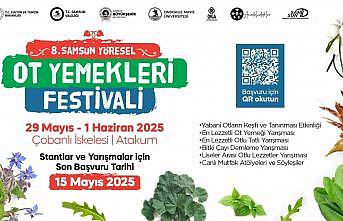 Samsun Ot Yemekleri Festivali için başvurular başladı