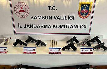 Samsunda silah operasyonu: 6 kişi yakalandı