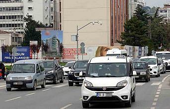 Samsunda trafiğe kayıtlı araç sayısı 504 bin 953 oldu