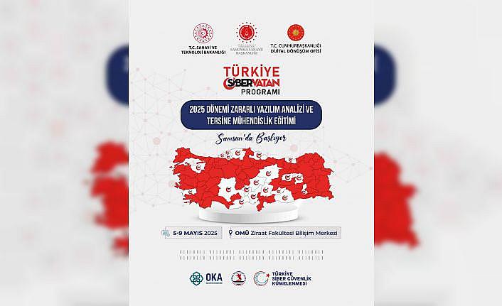 Samsunda ‘Zararlı Yazılım Analizi ve Tersine Mühendislik Eğitimi gerçekleştirilecek