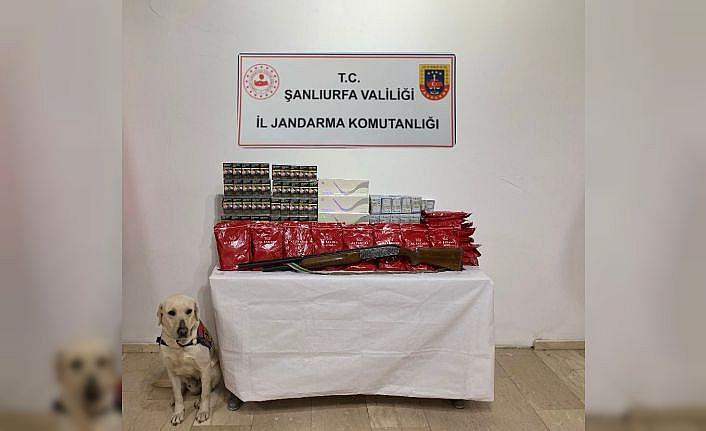 Şanlıurfada kaçak alkol ve tütün ele geçirildi