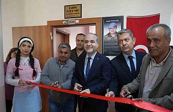 Şehit Fatih Özdemir adına kurulan kütüphane açıldı